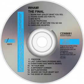 Wham the final album cover